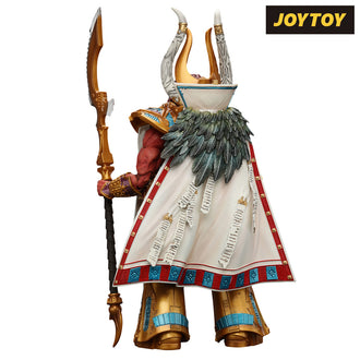 JoyToy Warhammer The Horus Heresy Action Figure - Thousand Sons, Magnus the Red, Primarch of the XVth Legion (1/18 Scale) & Exclusive T Shirt Preorder