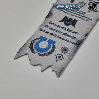 Starforged Warhammer 40,000 Ultramarines Purity Seal Brooch