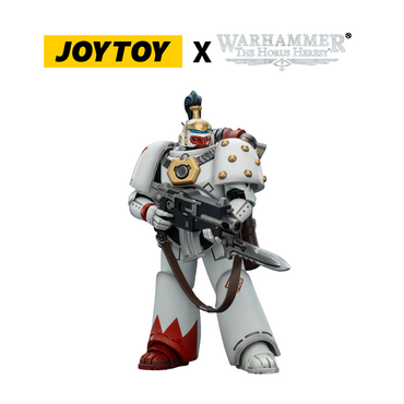 JoyToy Warhammer The Horus Heresy Action Figure - White Scars, MKVI Tactical Legionary (1/18 Scale) Preorder