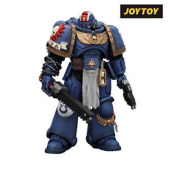 JoyToy Warhammer 40,000: Space Marine 2 Action Figure - Lieutenant Titus (1/18 Scale)