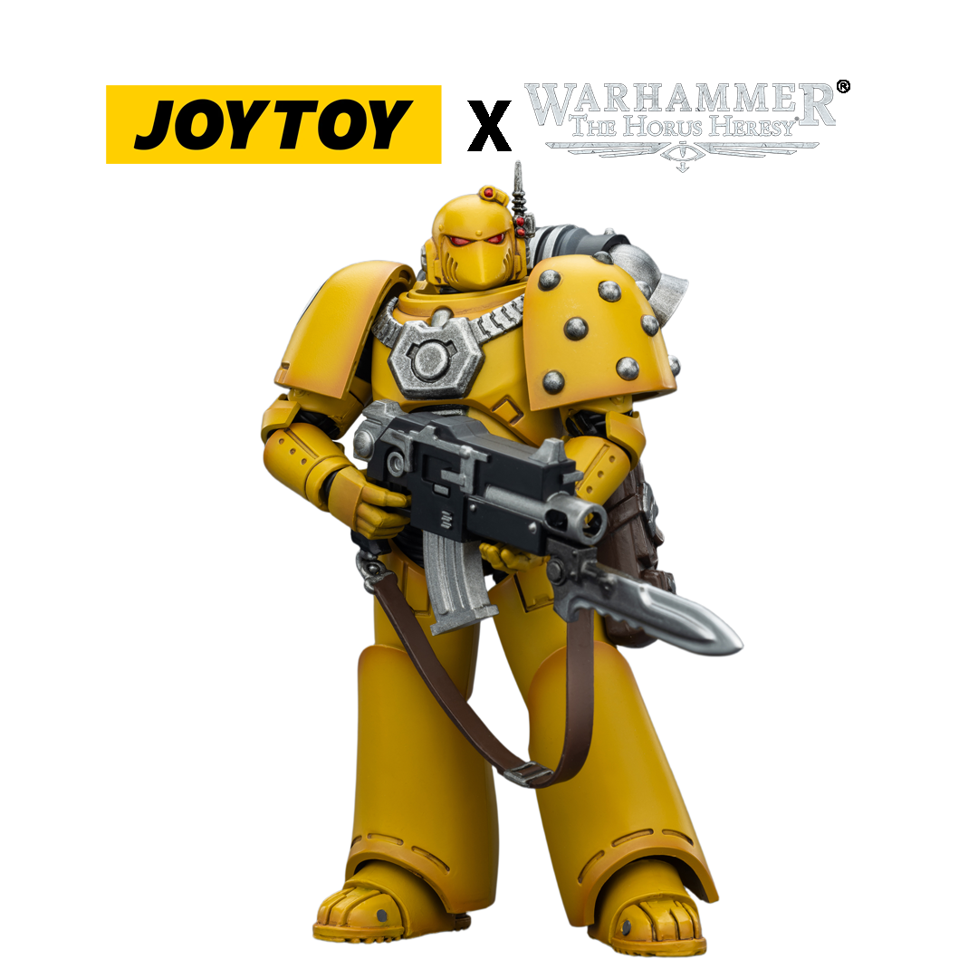JoyToy Warhammer The Horus Heresy Action Figure - Imperial Fists, MKVI Legionary (1/18 Scale) Preorder
