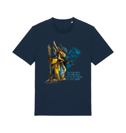 French Navy Printed T-shirt