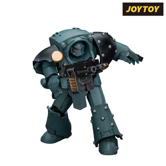 JoyToy Warhammer The Horus Heresy Action Figure - Sons of Horus Tartaros Terminator Squad Terminator with Combi-Bolter and Chainfist (1/18 Scale) Preorder