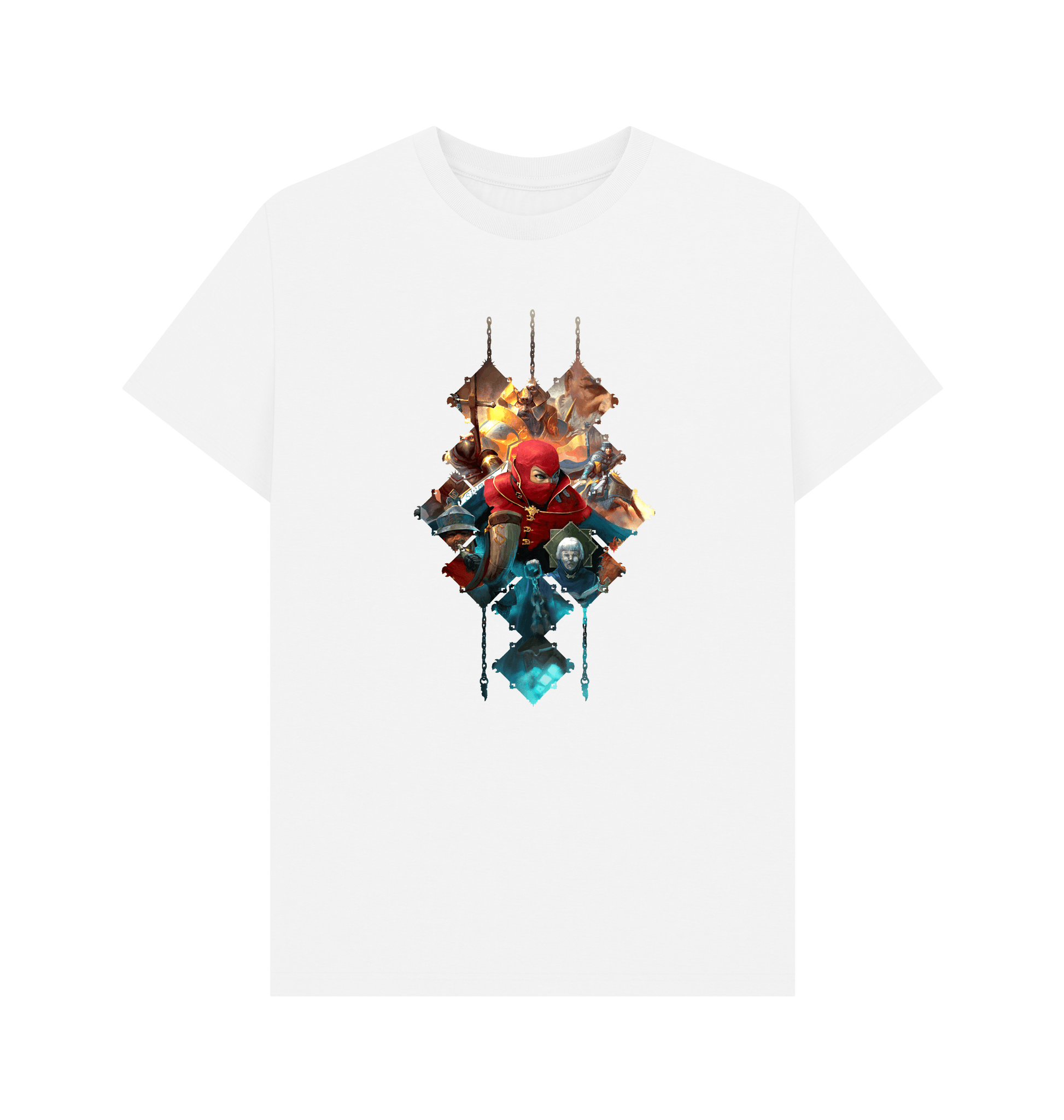 White Premium Cities of Sigmar Commanders of the Freeguilds T Shirt