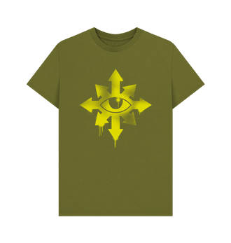 Moss Green Black Legion Graffiti Insignia T Shirt