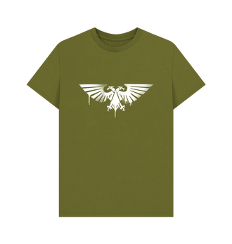 Moss Green Aquila Graffiti Insignia T Shirt