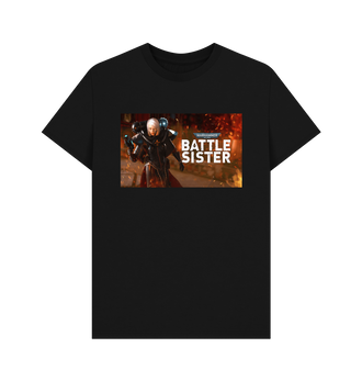 Black Battle Sister T Shirt