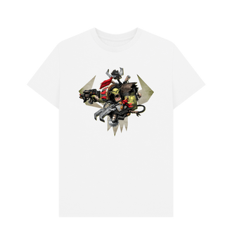 White Premium Ork Gitzog Wurldkilla T Shirt