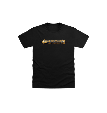 Black Printed Kids T-Shirt