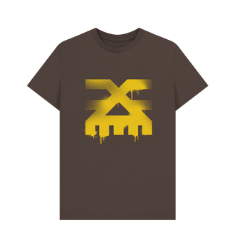 Chocolate Khorne Graffiti Insignia T Shirt