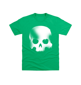 Irish Green Death Graffiti Insignia T Shirt