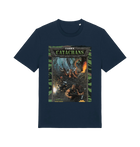 French Navy Printed T-shirt