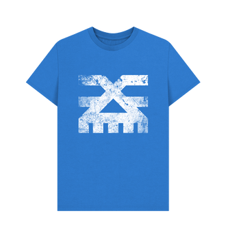 Bright Blue Khorne Battleworn Insignia T Shirt