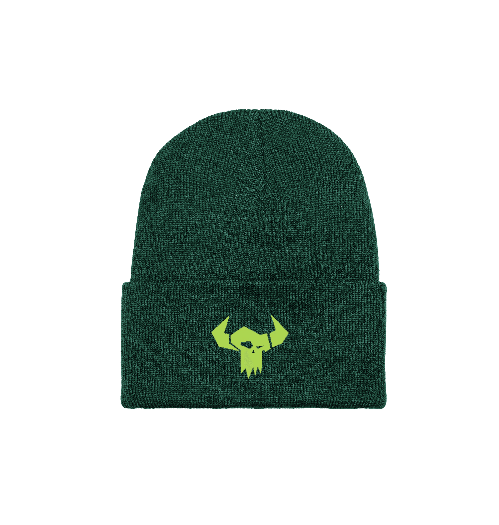Bottle Green Beanie Front