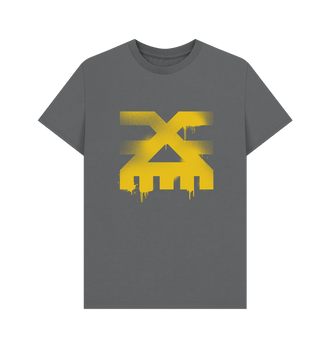 Slate Grey Khorne Graffiti Insignia T Shirt