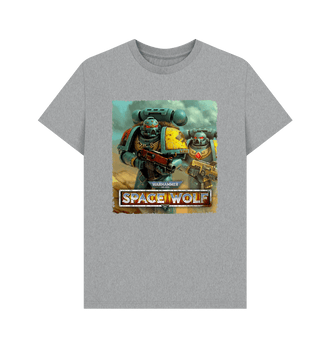 Athletic Grey Warhammer 40,000: Space Wolf T Shirt