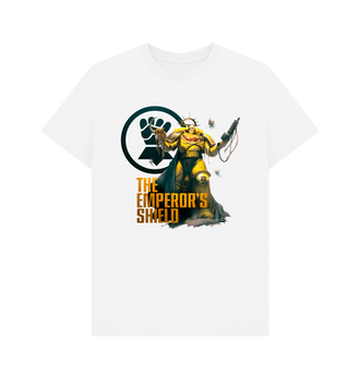 White Imperial Fists Emperor's Shield White T Shirt