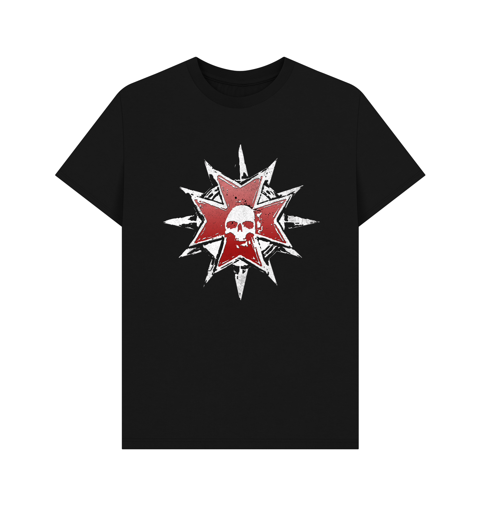 Black Black Templars Red Icon T Shirt