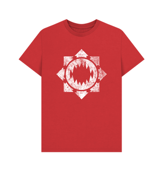 Red World Eaters Battleworn Insignia T Shirt