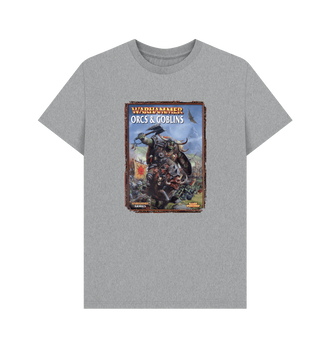 Athletic Grey Warhammer Fantasy Battle 7th Edition - Orcs and Goblins T Shirt