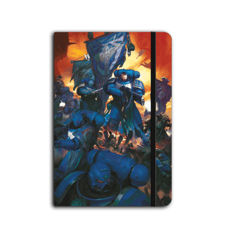 Black Ultramarines Art Notebook