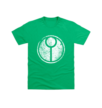 Irish Green T'au Battleworn Insignia T Shirt