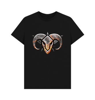 Black Solar Auxilia Saturnyne Rams Icon T Shirt