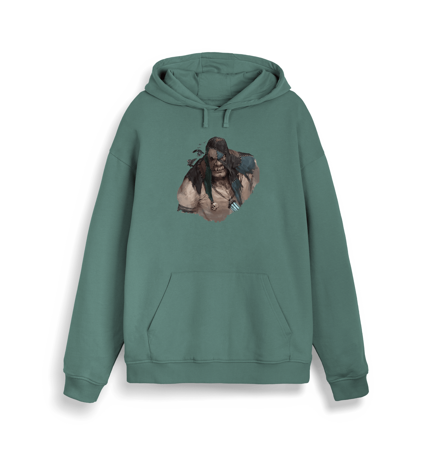 Green Bay Printed Sweater Front