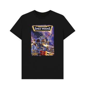 Black Warhammer 40,000 2nd Edition: Codex Space Wolves T Shirt