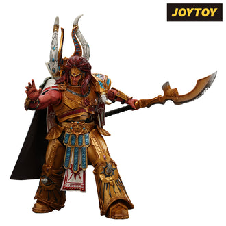 JoyToy Warhammer The Horus Heresy Action Figure - Thousand Sons, Magnus the Red, Primarch of the XVth Legion (1/18 Scale) & Exclusive T Shirt Preorder