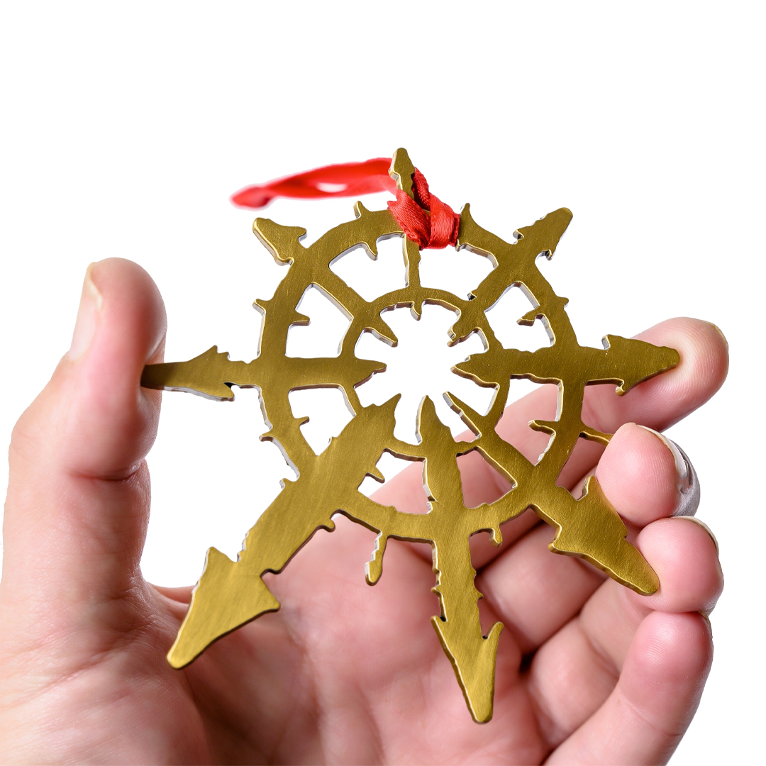 Warhammer 40000: Chaos Star Tree Decoration