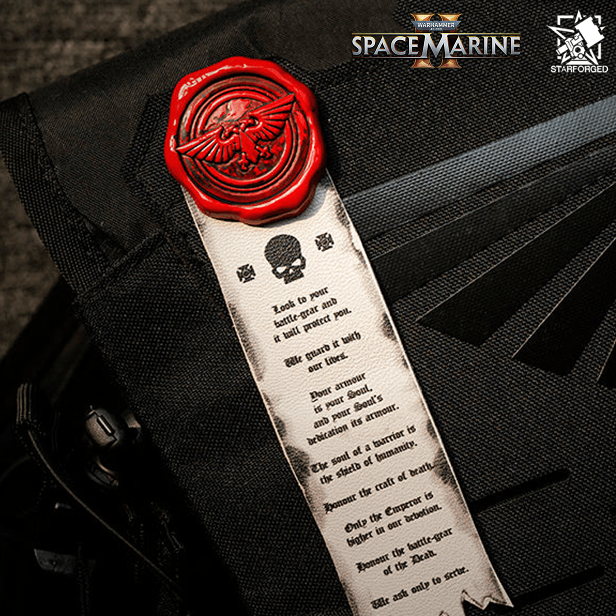 Space Marine 2 Imperial Aquila Purity Seal Brooch