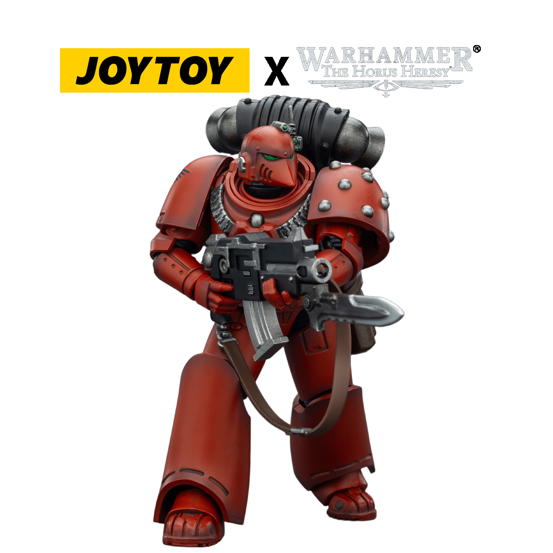 JoyToy Warhammer The Horus Heresy Action Figure - Blood Angels, MKVI Legionary (1/18 Scale) Preorder