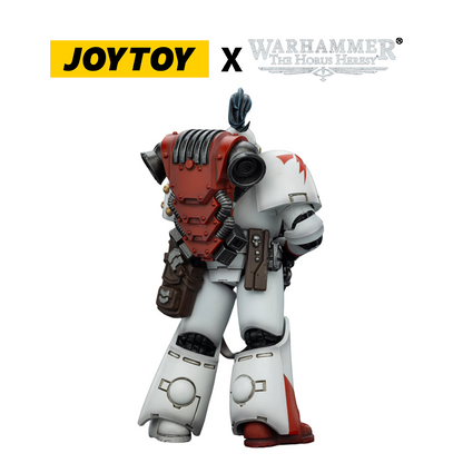 JoyToy Warhammer The Horus Heresy Action Figure - White Scars, MKVI Tactical Legionary (1/18 Scale) Preorder