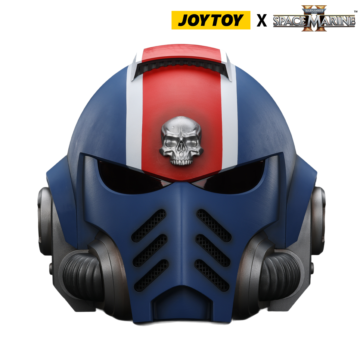 JoyToy Warhammer 40,000: Space Marine 2 Lieutenant Titus’ Mk X Helmet (1:1 Scale)