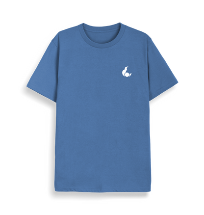 Bright Blue Printed T-shirt