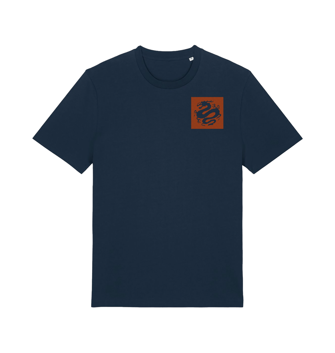 French Navy Printed T-shirt