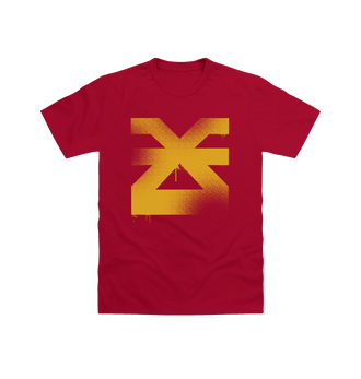 Cardinal Red Blades of Khorne Graffiti Insignia T Shirt