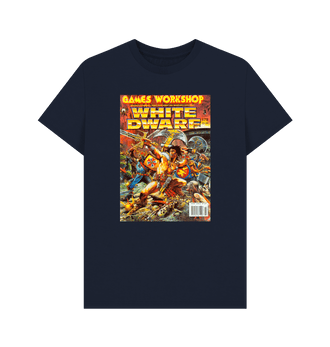 Navy Blue White Dwarf Issue 178 T Shirt