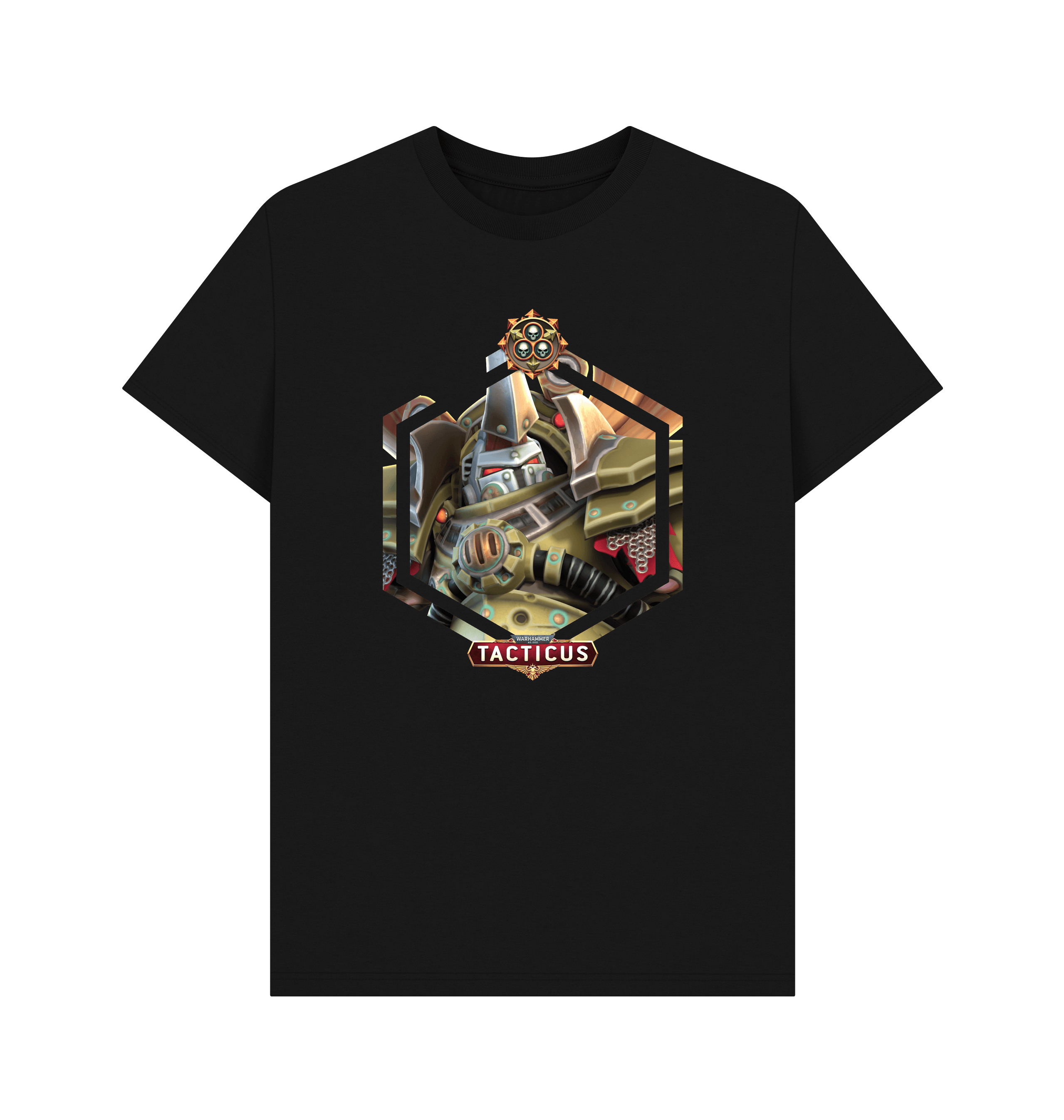 Black Premium Warhammer 40,000: Tacticus Death Guard T Shirt