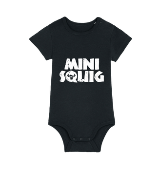 Black Printed baby grow