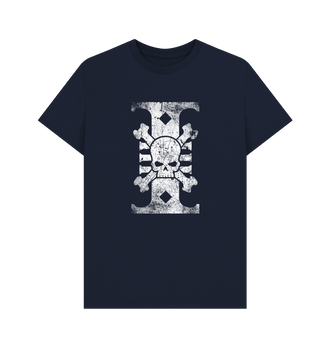 Navy Blue Deathwatch Battleworn Insignia T Shirt