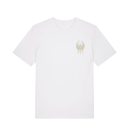 White Printed T-shirt Front