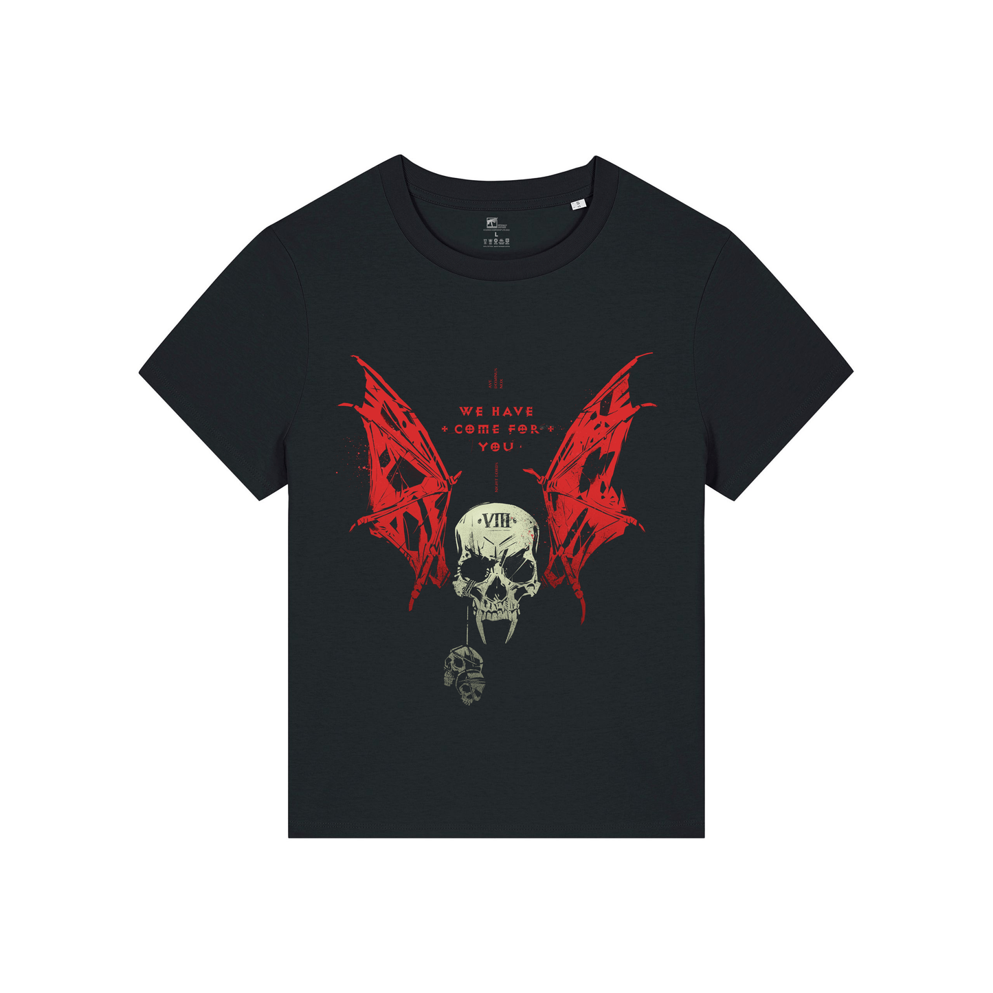 Warhammer 40,000 - Night Lords 'We Have Come For You' Fitted T Shirt