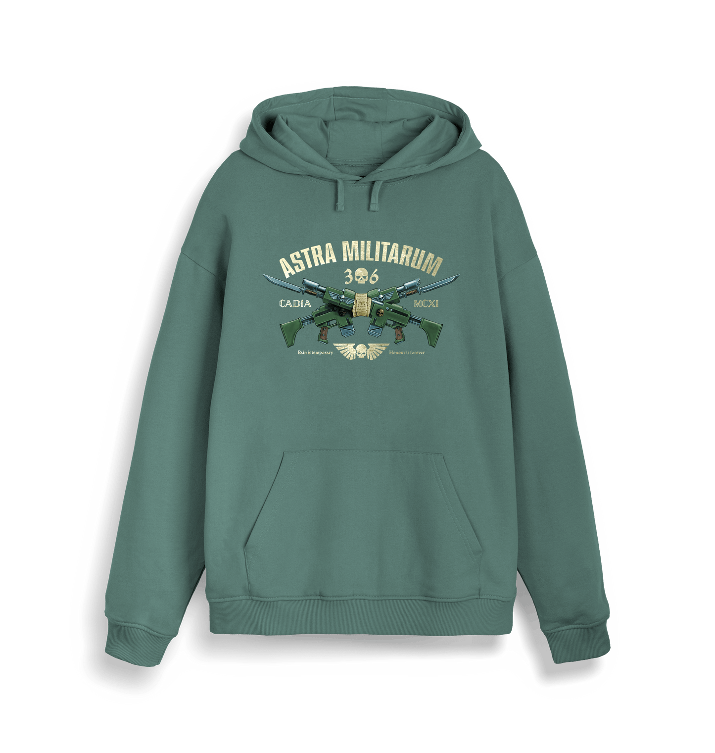 Green Bay Printed Sweater Front