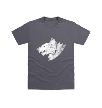 Charcoal Space Wolves Battleworn Insignia T Shirt