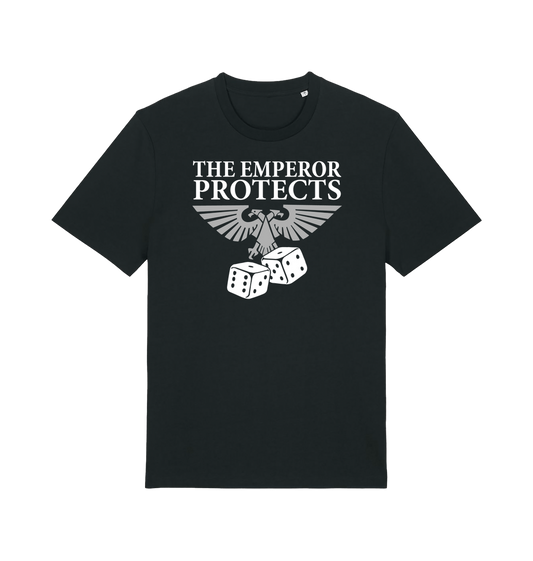 Black Printed T-shirt Front