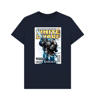 Navy Blue White Dwarf Issue 376 T Shirt