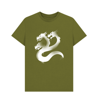 Moss Green Alpha Legion Graffiti Insignia T Shirt