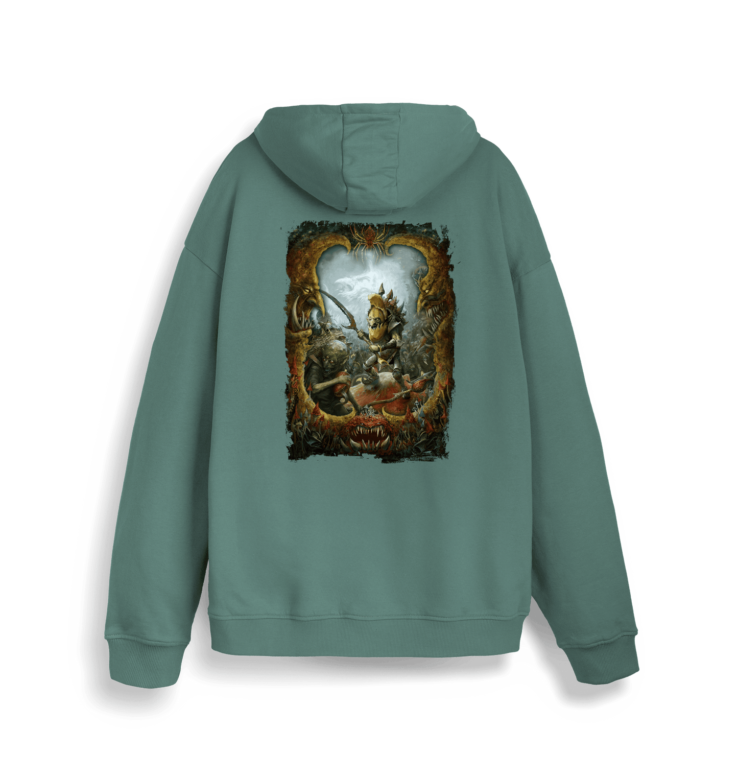 Green Bay Printed Sweater Back